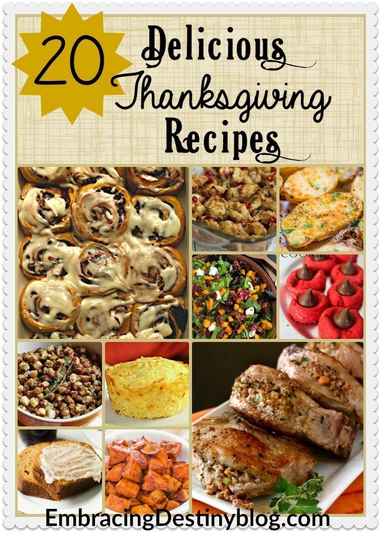 20 Delicious Thanksgiving Recipes - Heart and Soul Homeschooling