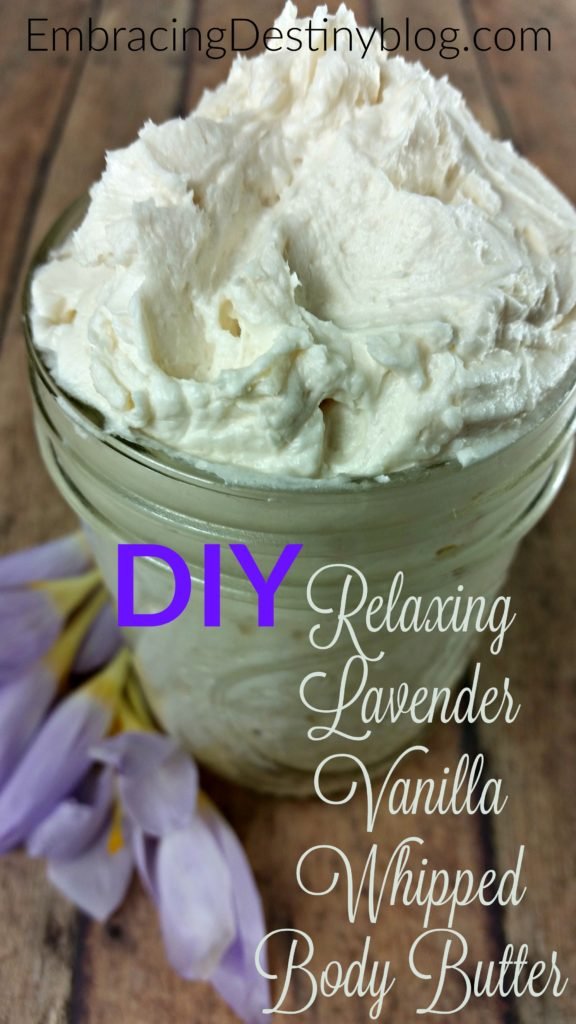 DIY Lavender Vanilla Body Oil