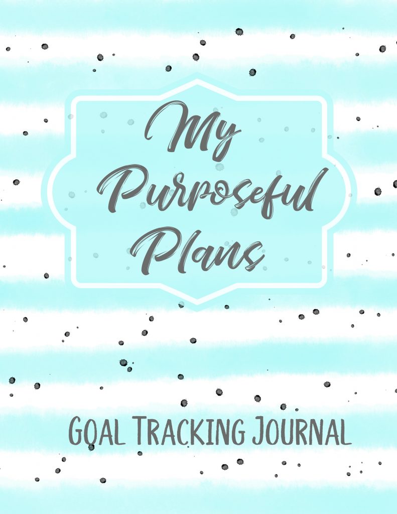 My Purposeful Plans Goal Tracking Journal (print edition) Heart and