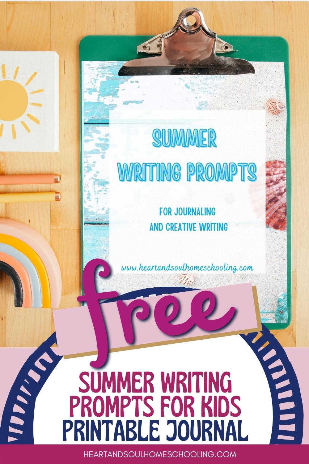 creative writing summer job