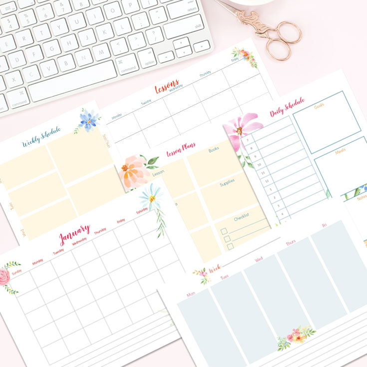 How to Make Your Own Homeschool Printables - Heart and Soul Homeschooling