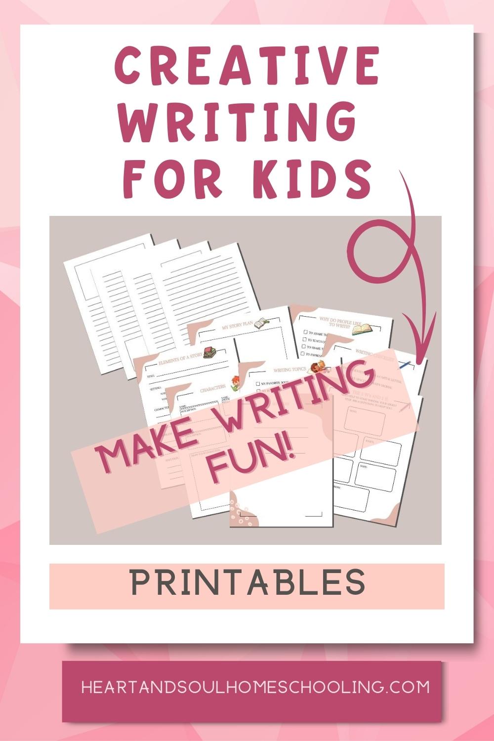 Build A Creative Story Writing Kit for Kids