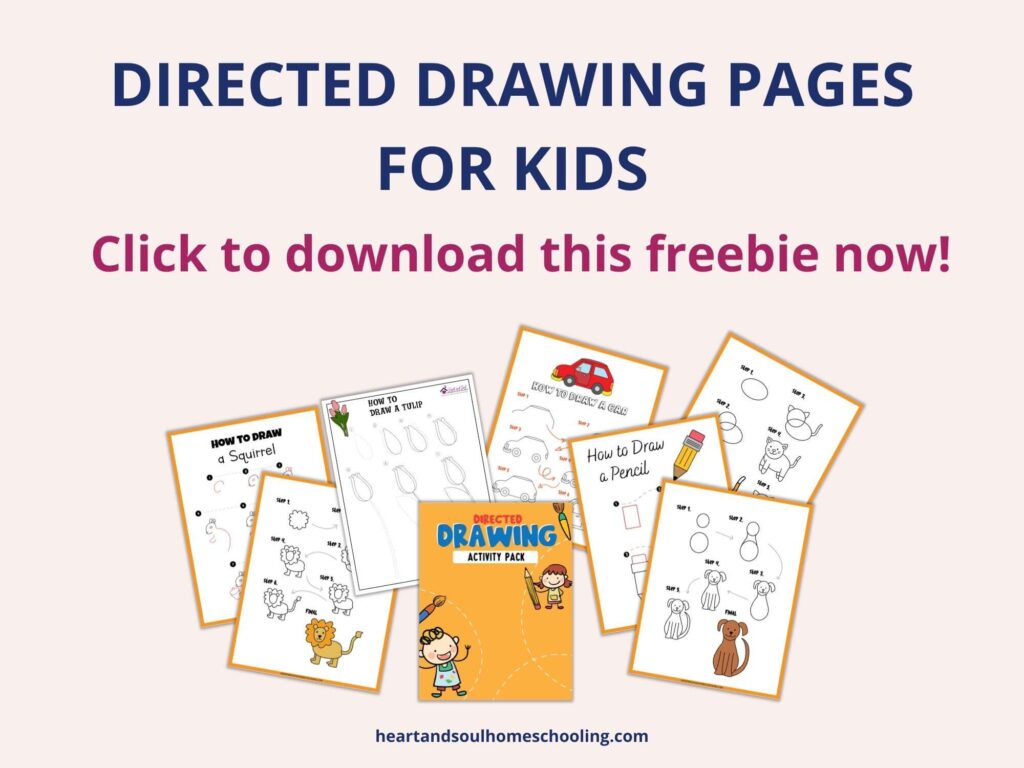 Directed Drawing For Kids: Directed Drawing Books For Kids, Learn To Draw  Animals Easy Step-By-Step Drawing Guide, Following Directions Workbooks For