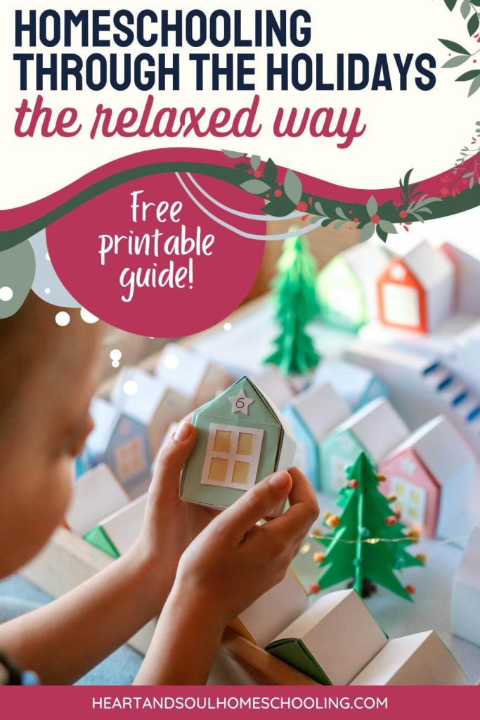 holiday homeschooling ideas