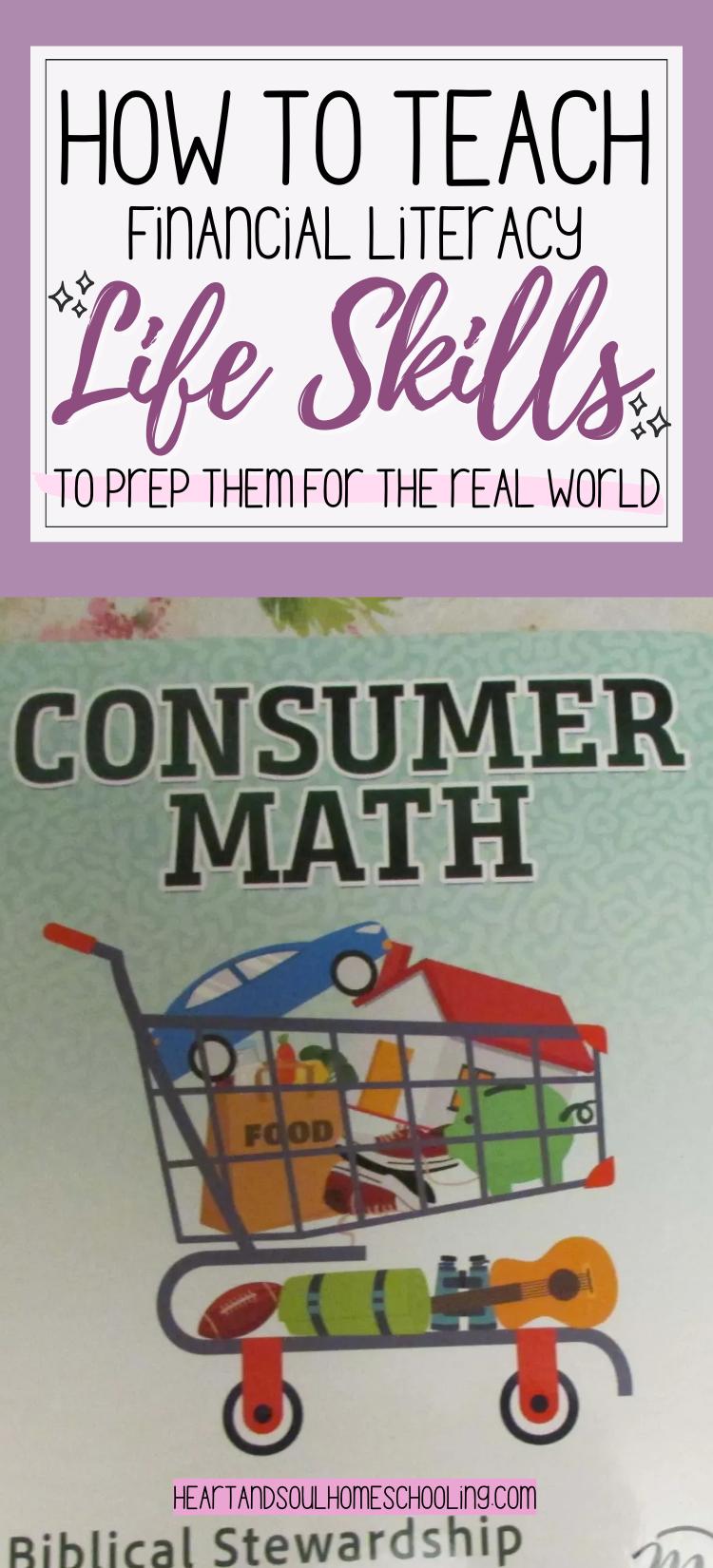 Consumer Math: Biblical Stewardship &amp; Personal Finance Curriculum ...